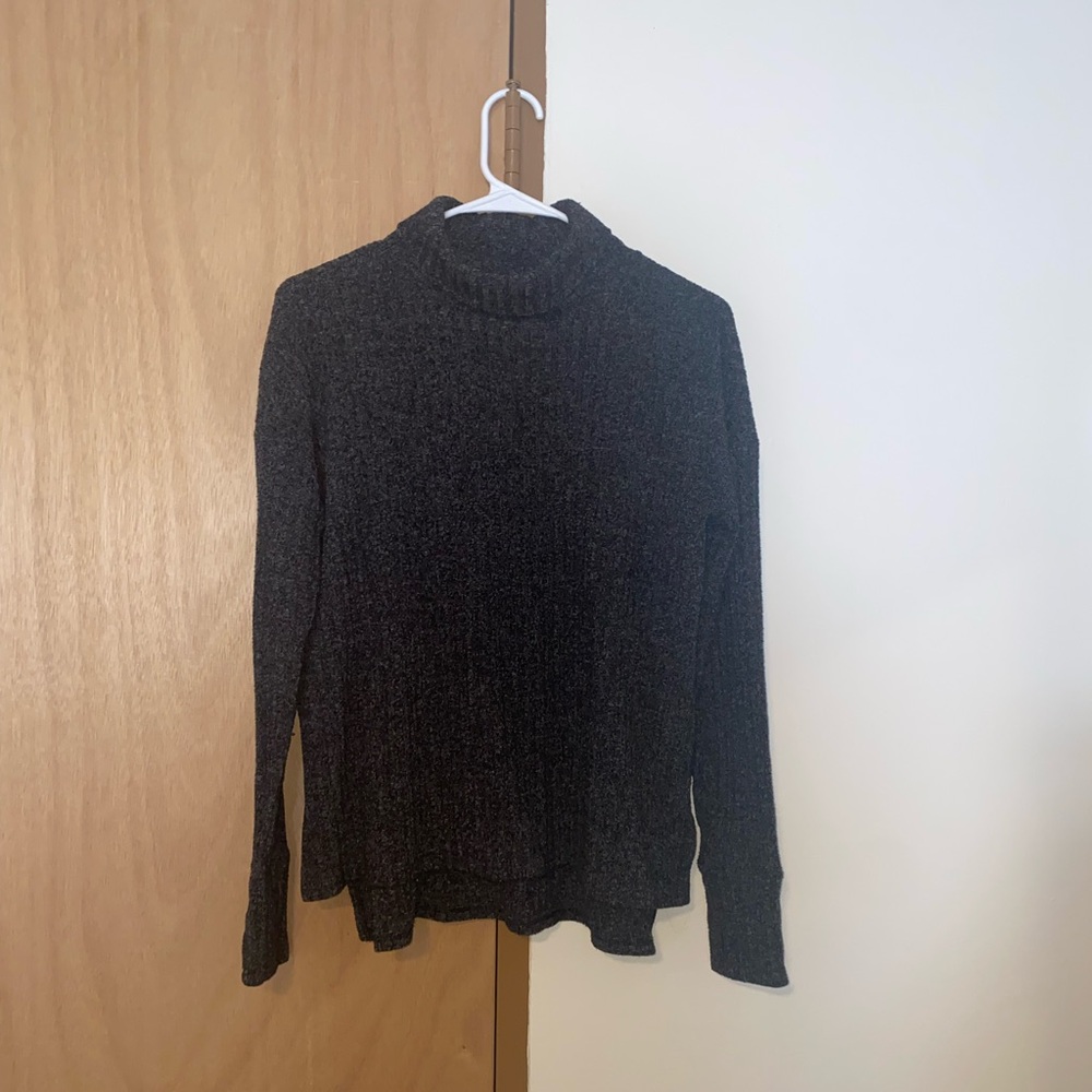 Athleta Charcoal Turtleneck